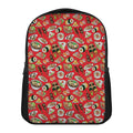 Japanese Food Pattern Print Casual Backpack