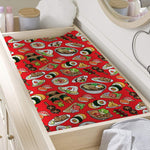 Japanese Food Pattern Print Changing Pad Cover