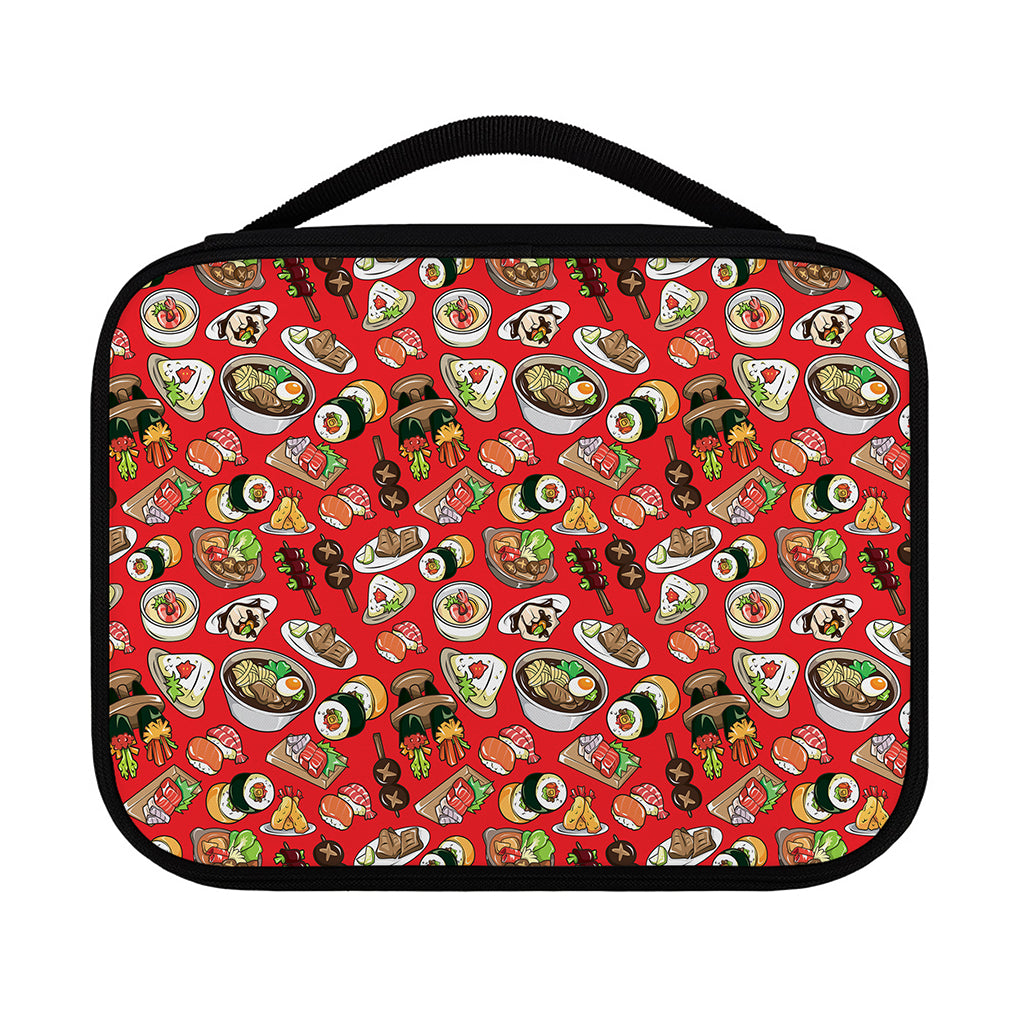 Japanese Food Pattern Print Classic Bible Case