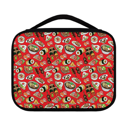 Japanese Food Pattern Print Classic Bible Case