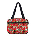 Japanese Food Pattern Print Double Strap Bible Bag