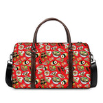 Japanese Food Pattern Print Duffle Bag