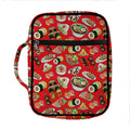 Japanese Food Pattern Print Front Pocket Bible Bag