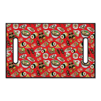 Japanese Food Pattern Print Golf Cart Seat Cover
