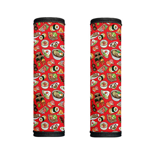 Japanese Food Pattern Print Handle Covers