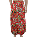 Japanese Food Pattern Print Lantern Pants