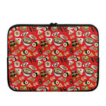 Japanese Food Pattern Print Laptop Sleeve