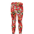 Japanese Food Pattern Print Men's Leggings