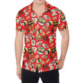 Japanese Food Pattern Print Men's Shirt