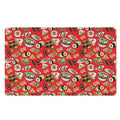Japanese Food Pattern Print Polyester Doormat