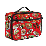 Japanese Food Pattern Print Portable Lunch Bag
