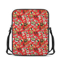 Japanese Food Pattern Print Rectangular Crossbody Bag
