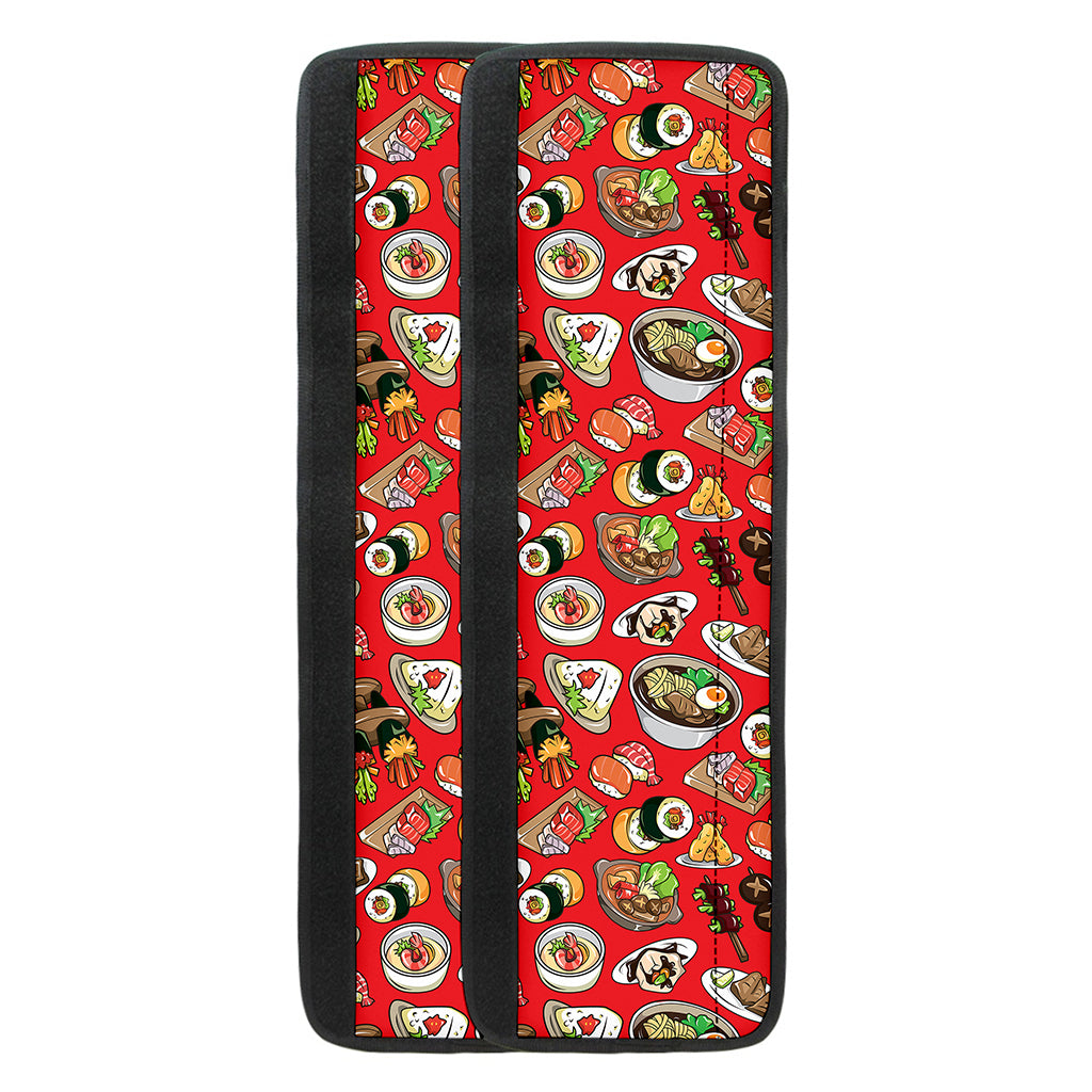 Japanese Food Pattern Print Refrigerator Handle Covers