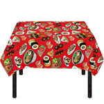 Japanese Food Pattern Print Tablecloth