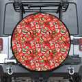 Japanese Food Pattern Print Tire Cover