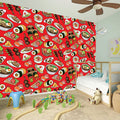 Japanese Food Pattern Print Wall Sticker