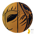 Japanese Fox Mask Print Basketball