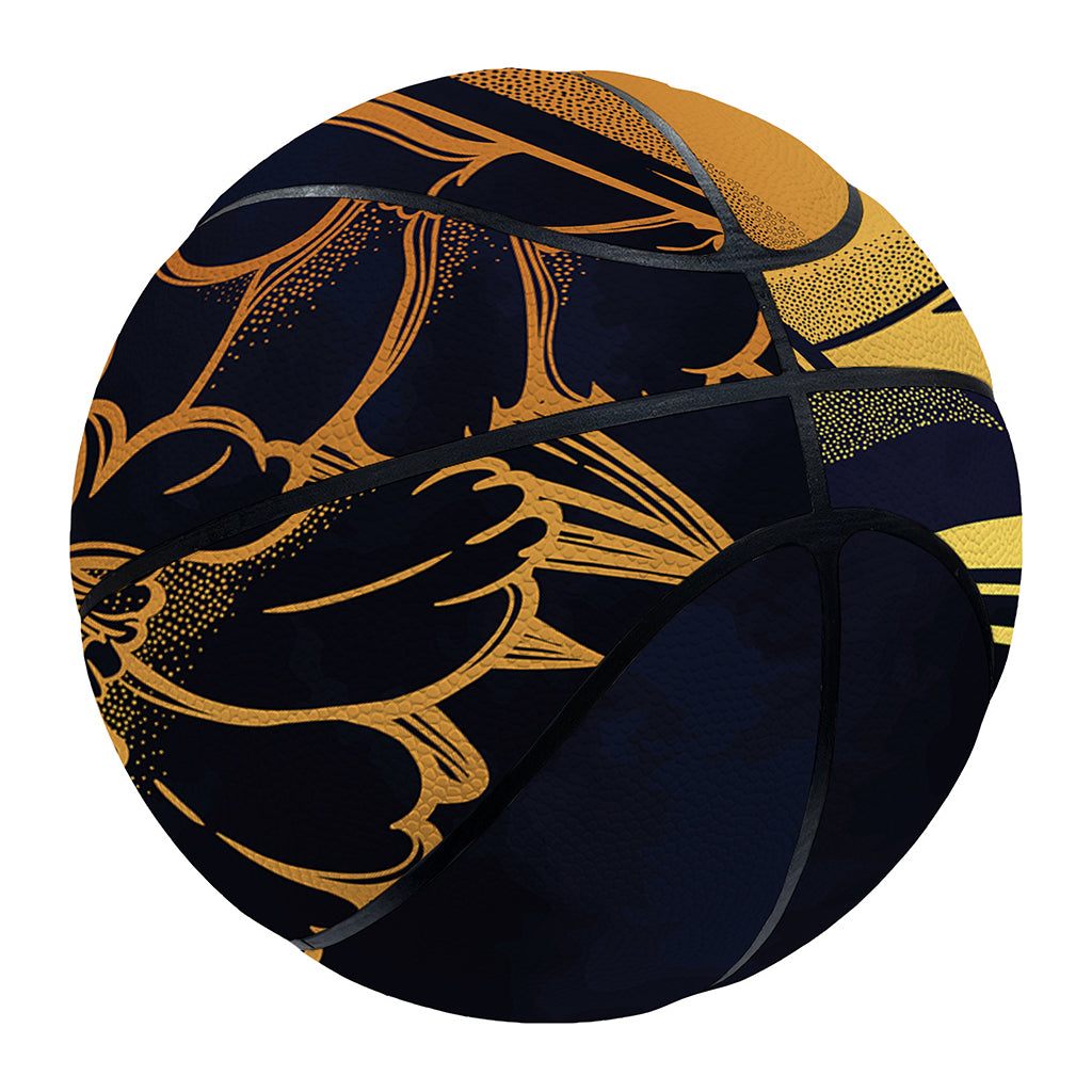 Japanese Fox Mask Print Basketball
