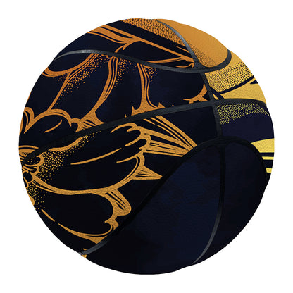 Japanese Fox Mask Print Basketball
