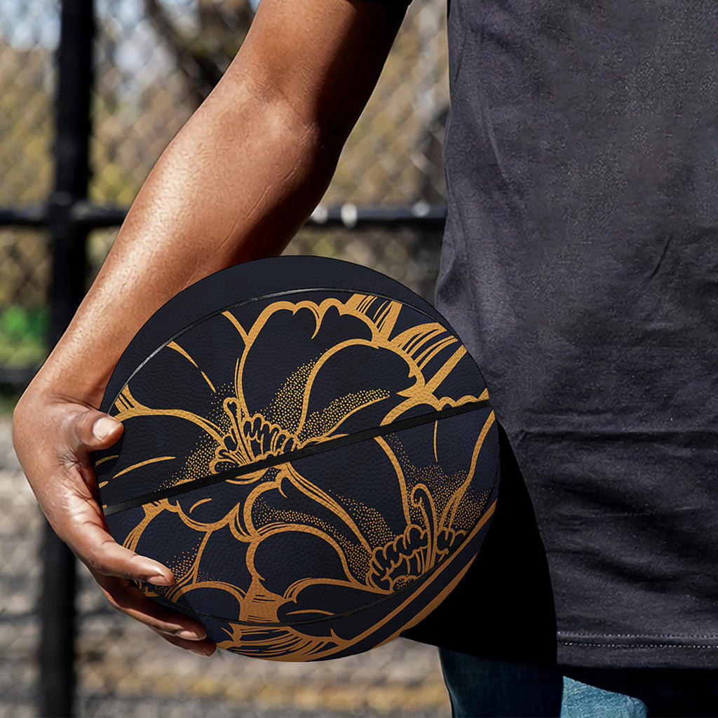 Japanese Fox Mask Print Basketball