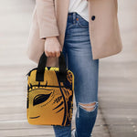 Japanese Fox Mask Print Bible Tote Bag