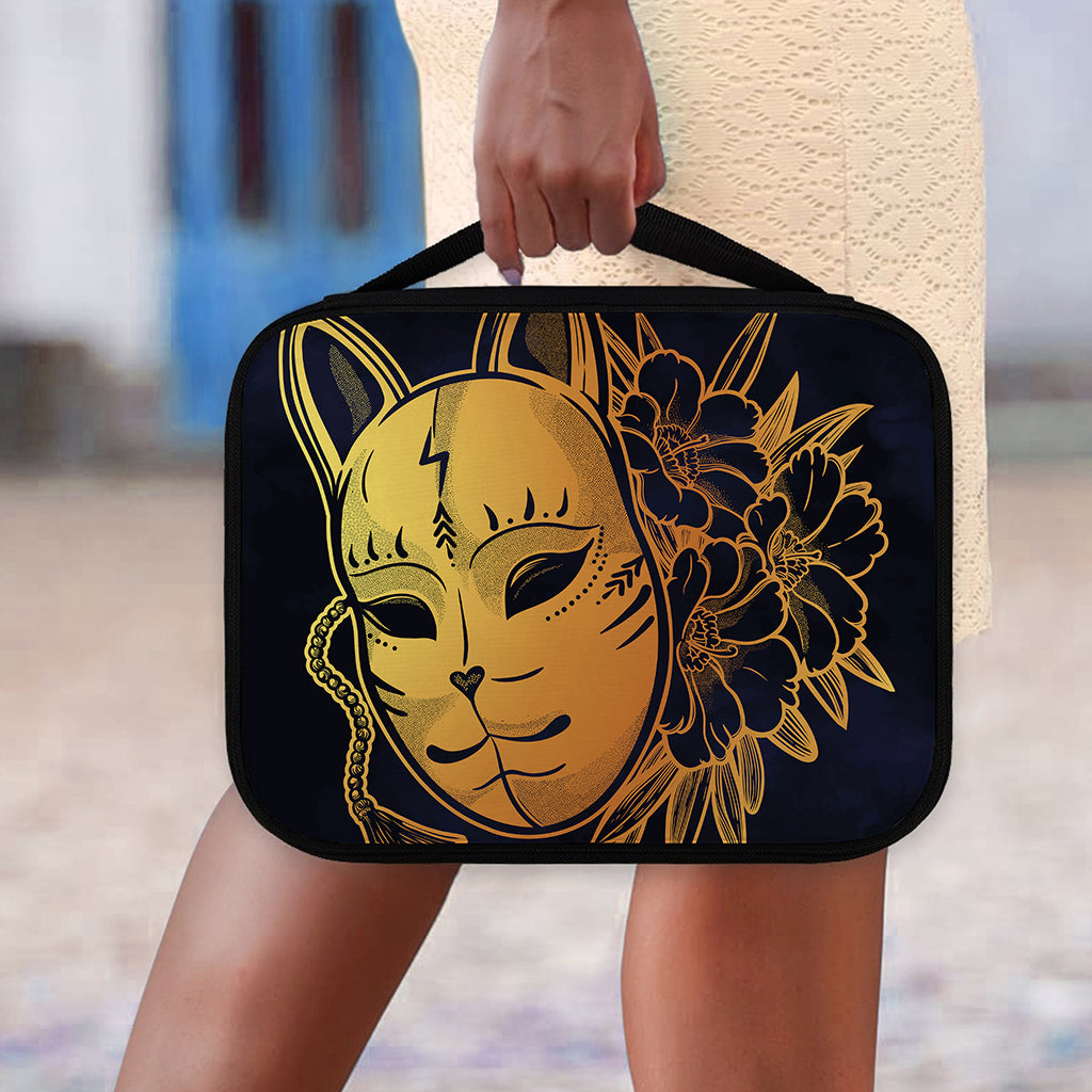 Japanese Fox Mask Print Classic Bible Case