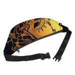 Japanese Fox Mask Print Fanny Pack