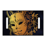 Japanese Fox Mask Print Golf Cart Seat Cover