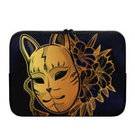 Japanese Fox Mask Print Laptop Sleeve