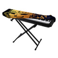 Japanese Fox Mask Print Piano Keyboard Cover