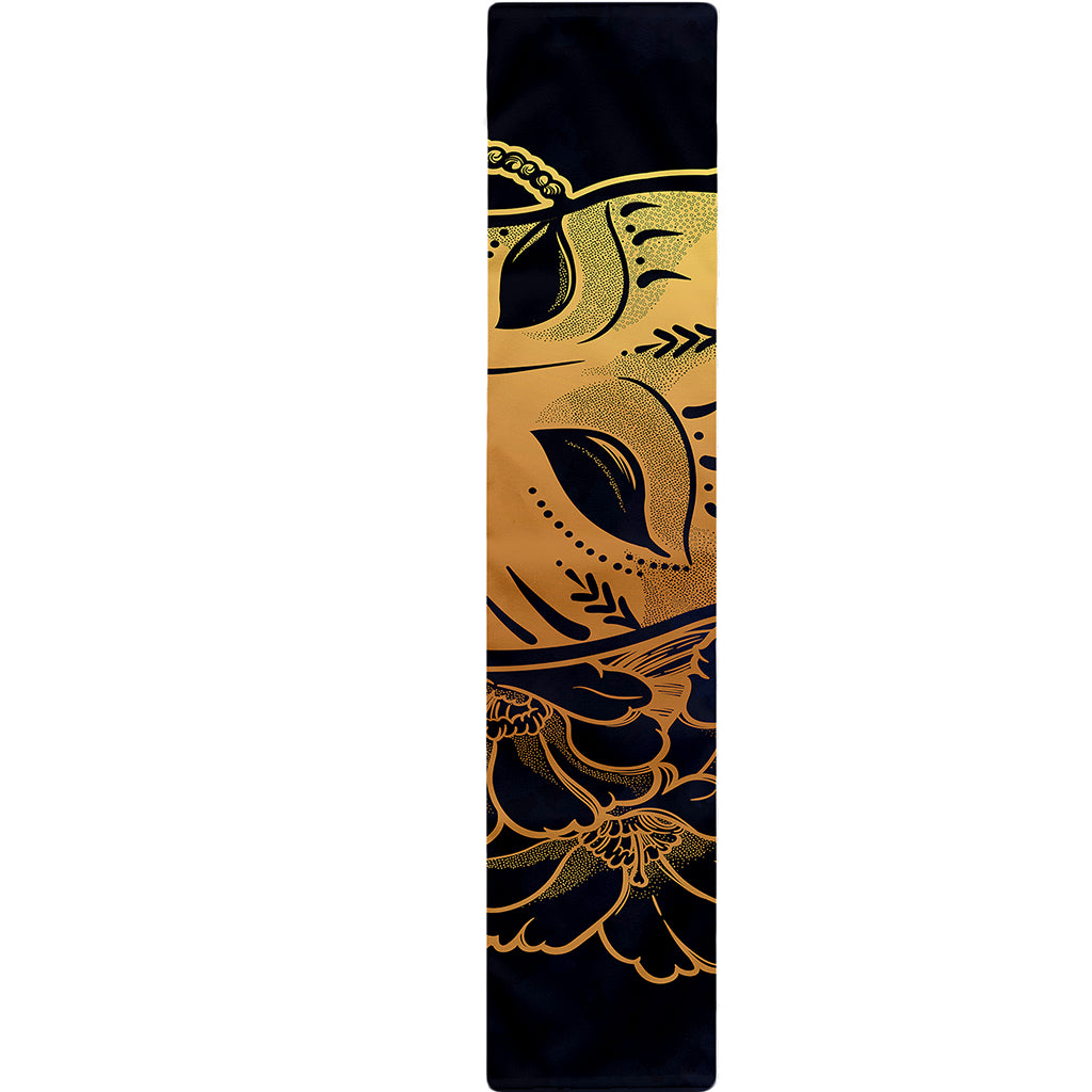 Japanese Fox Mask Print Table Runner