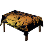 Japanese Fox Mask Print Tablecloth
