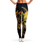 Japanese Fox Mask Print Women's Leggings