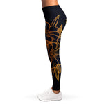 Japanese Fox Mask Print Women's Leggings
