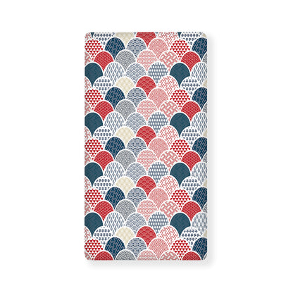 Japanese Geometric Pattern Print Baby Crib Sheet
