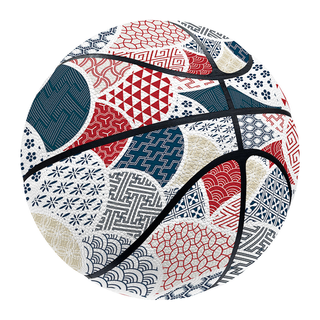 Japanese Geometric Pattern Print Basketball