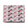 Japanese Geometric Pattern Print Bifold Wallet
