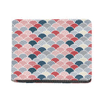 Japanese Geometric Pattern Print Bifold Wallet