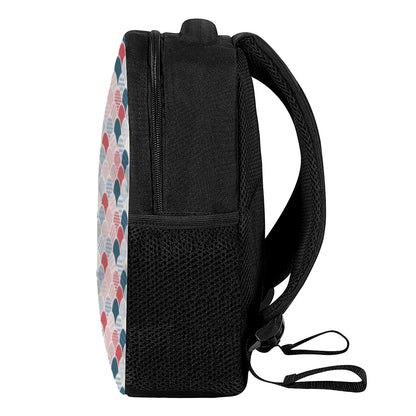 Japanese Geometric Pattern Print Casual Backpack