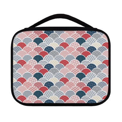 Japanese Geometric Pattern Print Classic Bible Case