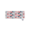Japanese Geometric Pattern Print Extended Mouse Pad