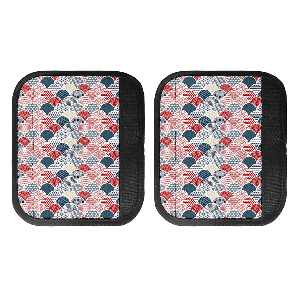 Japanese Geometric Pattern Print Handle Covers