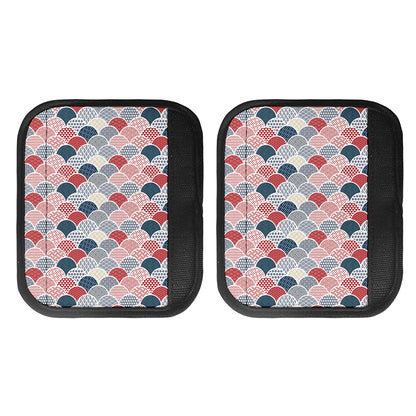 Japanese Geometric Pattern Print Handle Covers