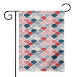 Japanese Geometric Pattern Print House Flag