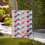 Japanese Geometric Pattern Print House Flag