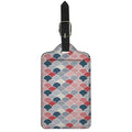 Japanese Geometric Pattern Print Luggage Tag
