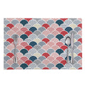 Japanese Geometric Pattern Print Placemat
