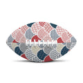 Japanese Geometric Pattern Print Rugby Ball