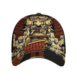 Japanese Ghost Samurai Print Baseball Cap