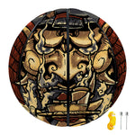 Japanese Ghost Samurai Print Basketball